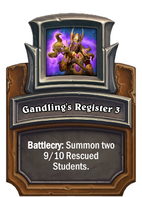 Gandling's Register 3 Card Image