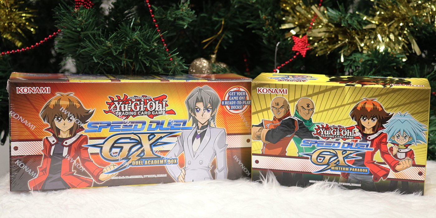 Yu-Gi-Oh's Fourth Day of Giveaways Brings Players Back to the Gx Era With Some Speed Duel Boxes