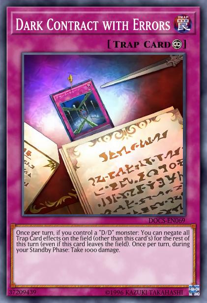 Dark Contract with Errors Card Image