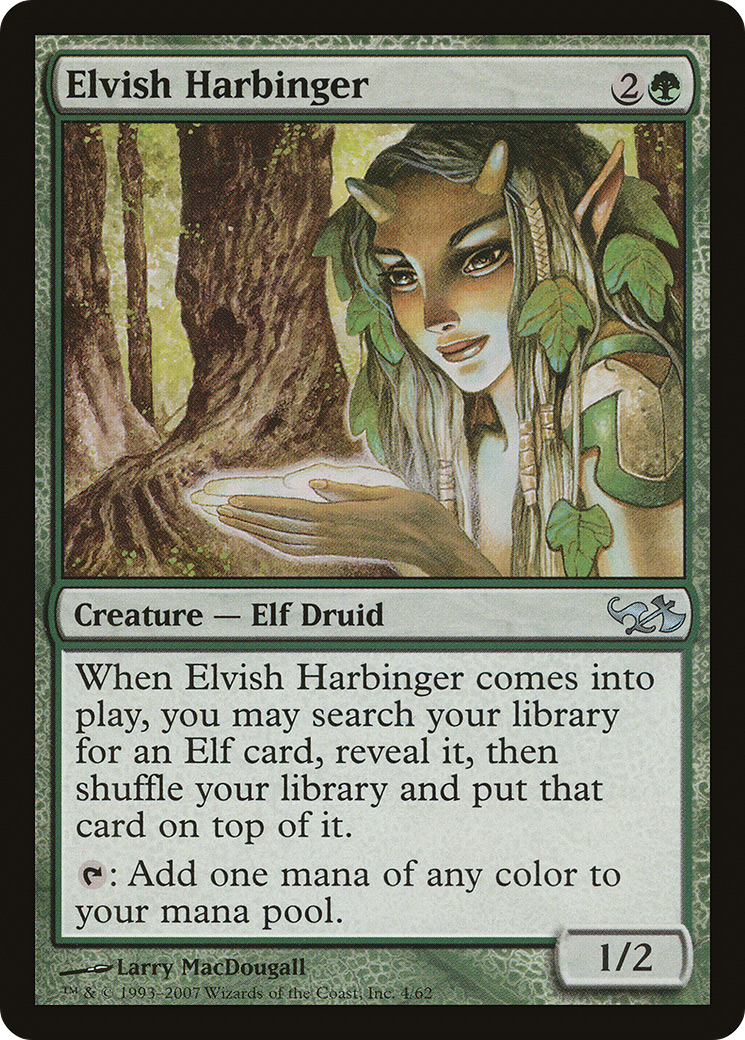 Elvish Harbinger Card Image