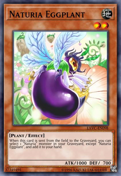 Naturia Eggplant Card Image