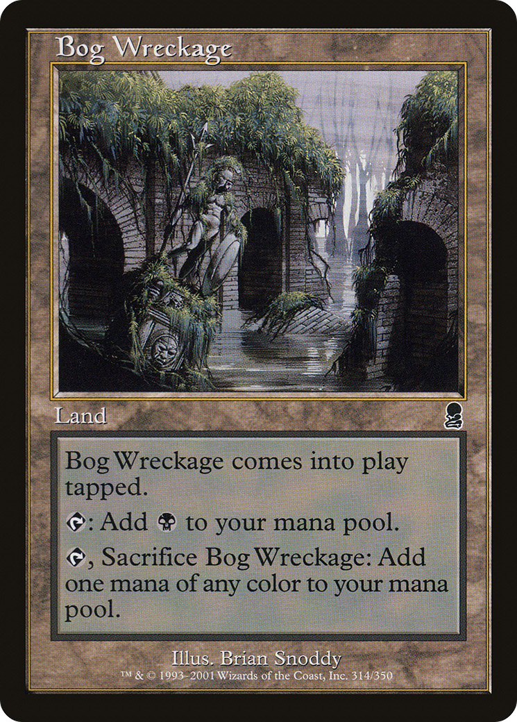 Bog Wreckage Card Image