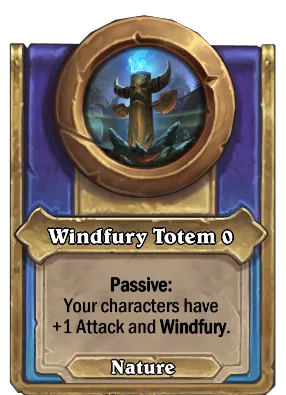 Windfury Totem {0} Card Image