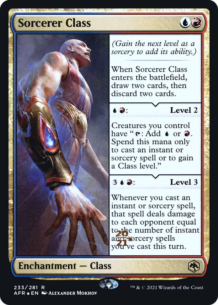 Sorcerer Class Card Image