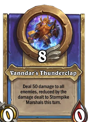 Vanndar's Thunderclap Card Image