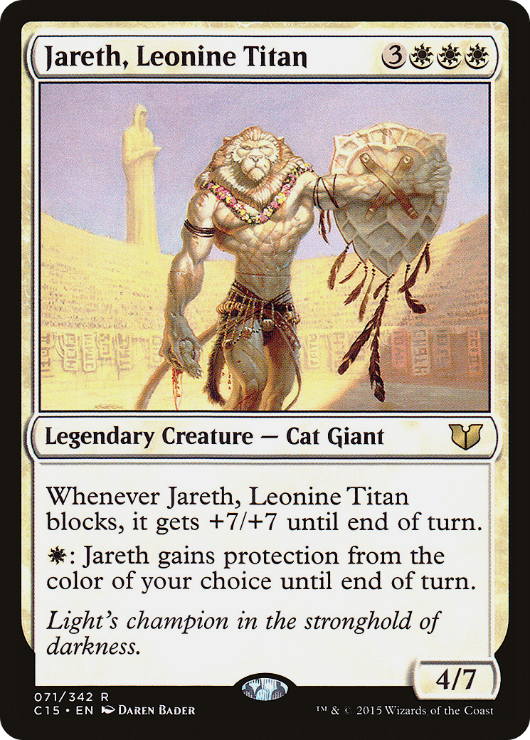 Jareth, Leonine Titan Card Image