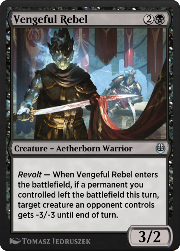 Vengeful Rebel Card Image