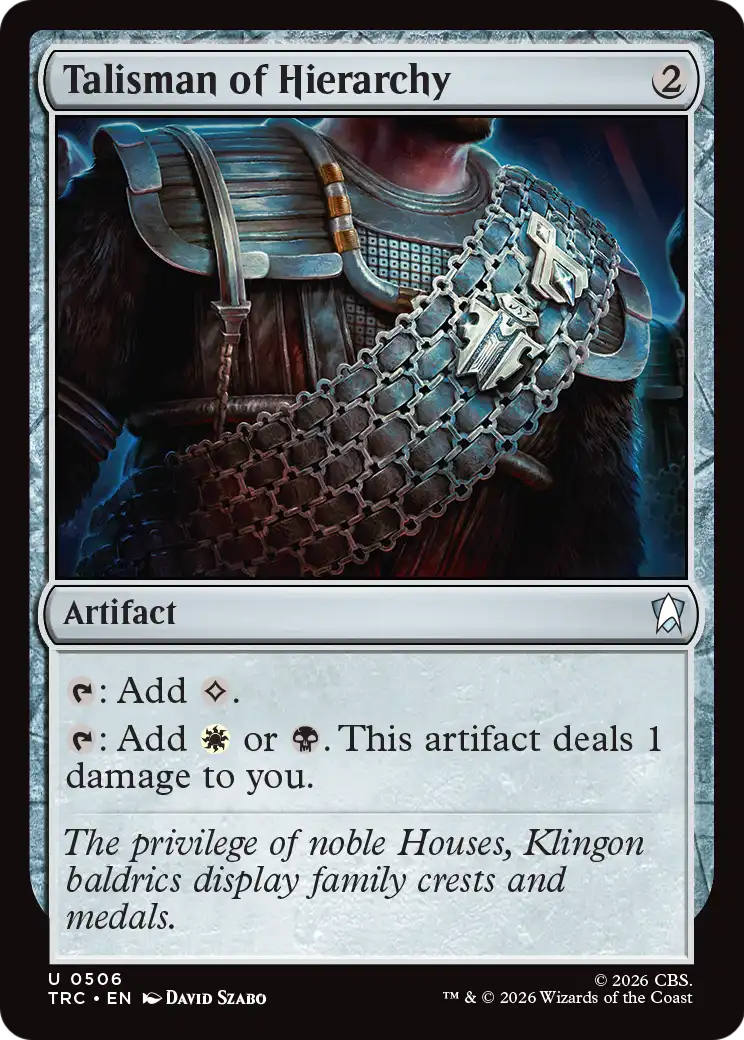 Talisman of Hierarchy