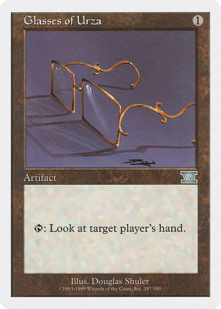 Glasses of Urza Card Image