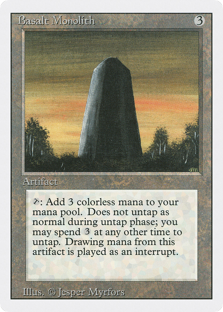 Basalt Monolith Card Image