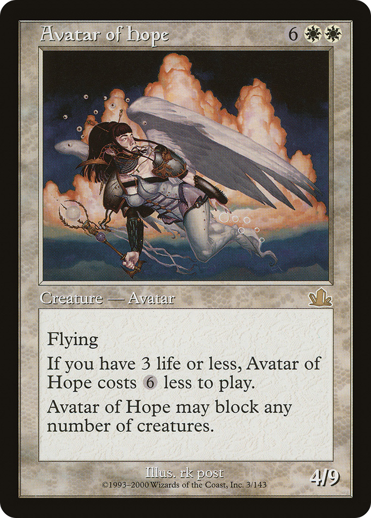 Avatar of Hope Card Image