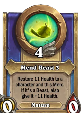 Mend Beast 3 Card Image