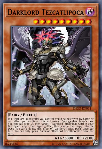 Darklord Tezcatlipoca Card Image