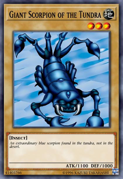 Giant Scorpion of the Tundra Card Image