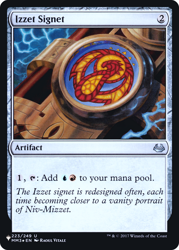 Izzet Signet Card Image