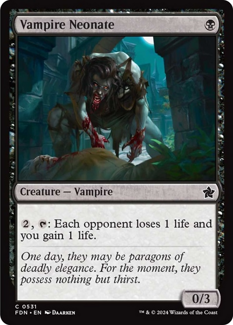 Vampire Neonate Card Image