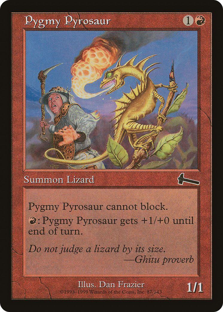 Pygmy Pyrosaur Card Image