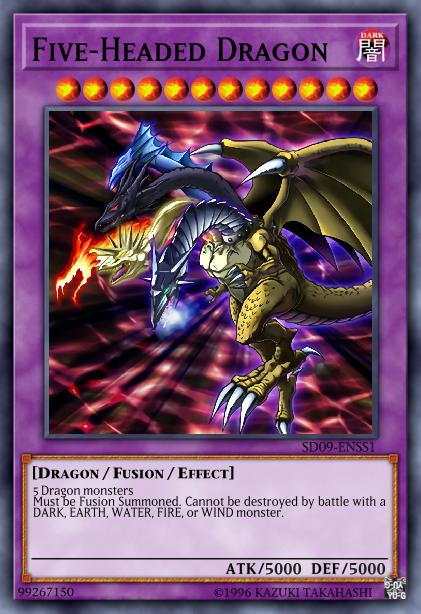 Five-Headed Dragon Card Image