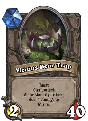 Vicious Bear Trap Card Image