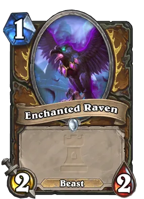 Enchanted Raven Card Image