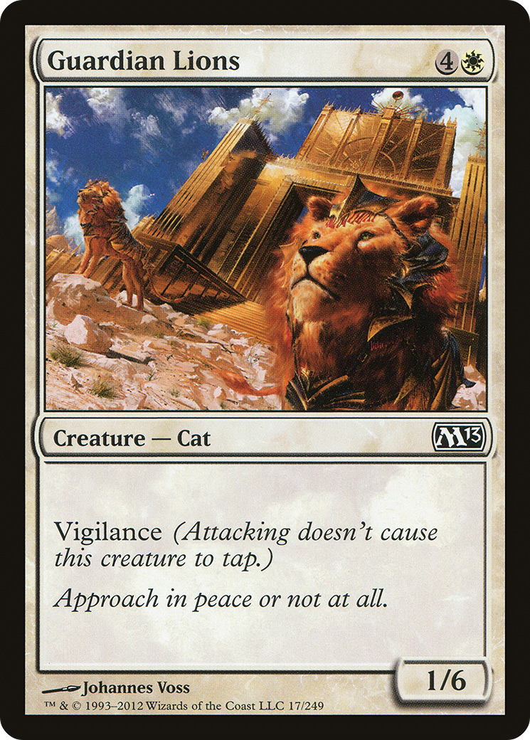 Guardian Lions Card Image