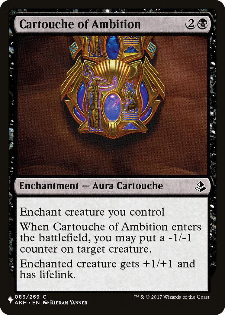 Cartouche of Ambition Card Image