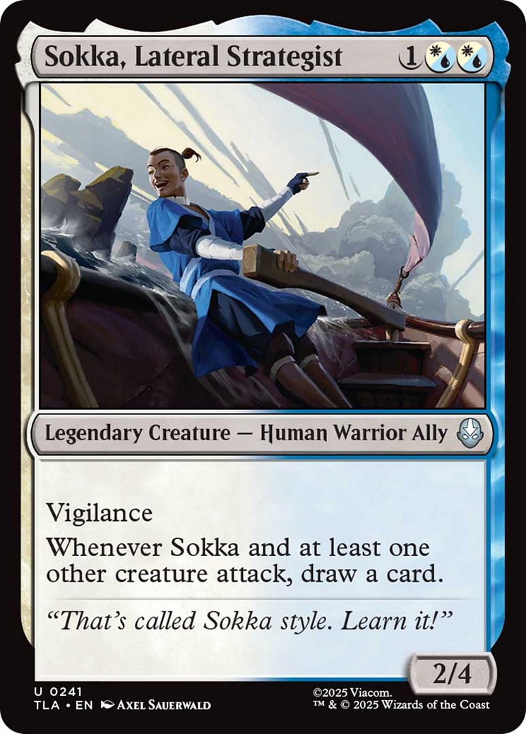 Sokka, Lateral Strategist Card Image