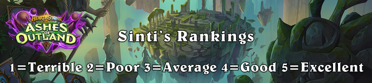 AoO Sinti's Rankings