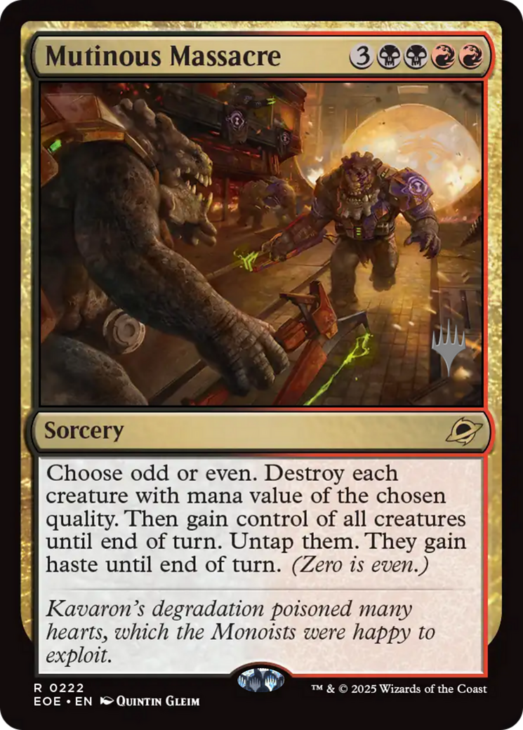 Mutinous Massacre Card Image