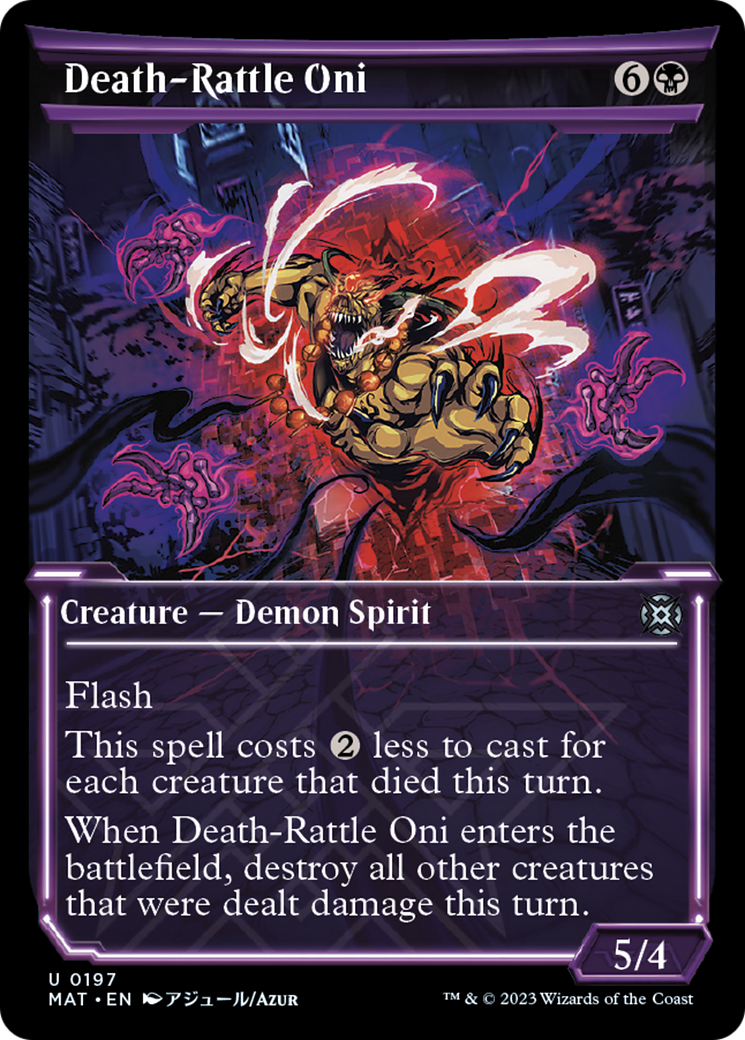 Death-Rattle Oni Card Image