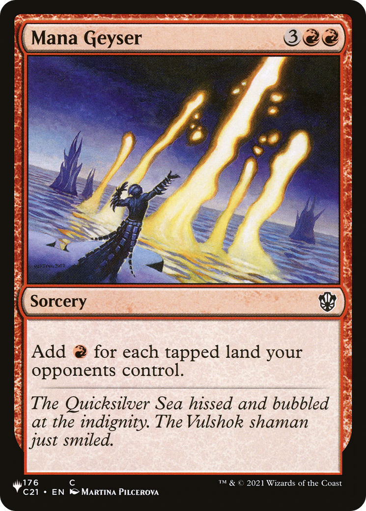 Mana Geyser Card Image