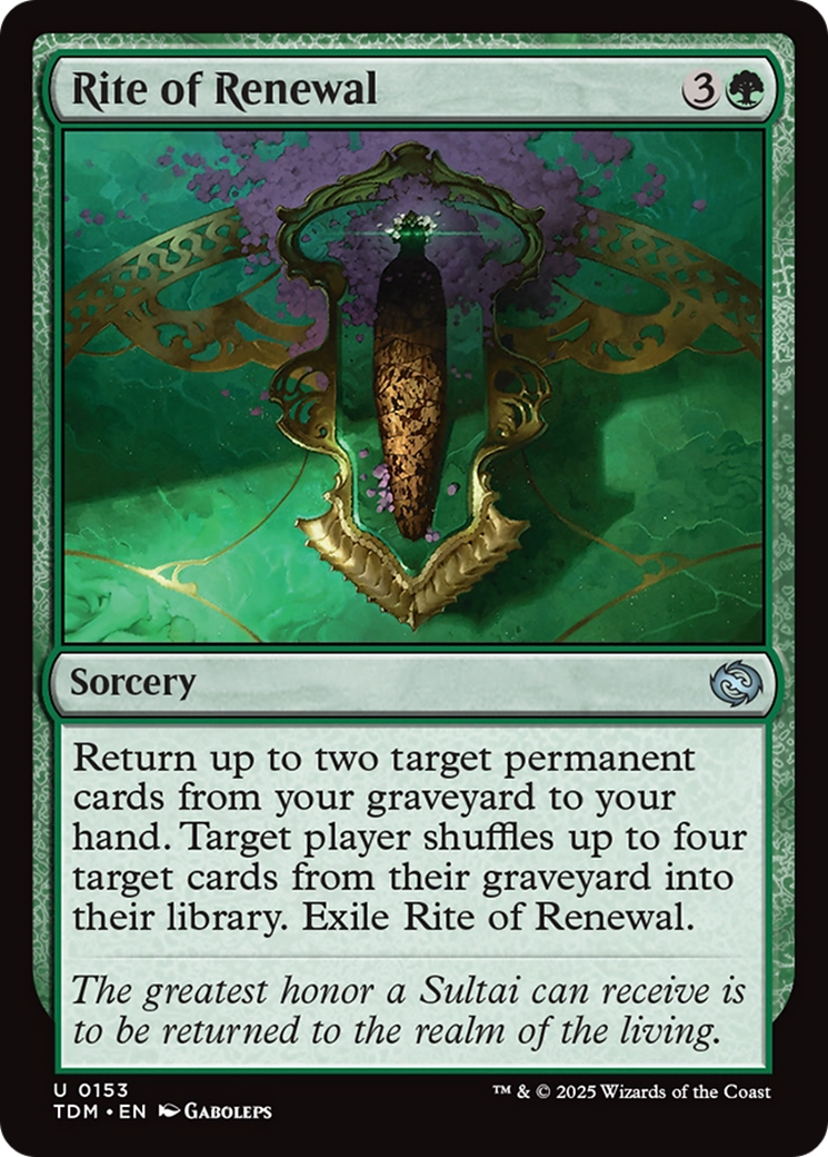 Rite of Renewal Card Image
