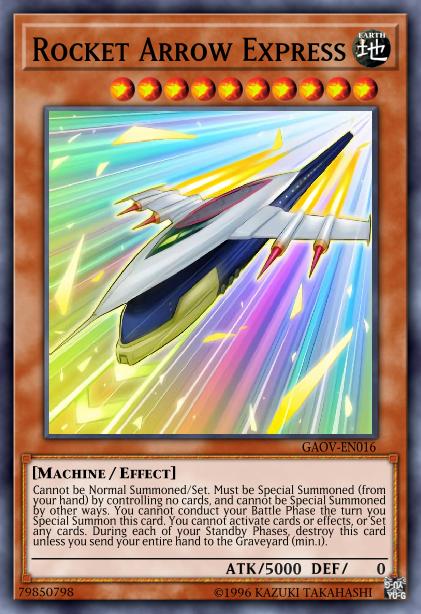 Rocket Arrow Express Card Image
