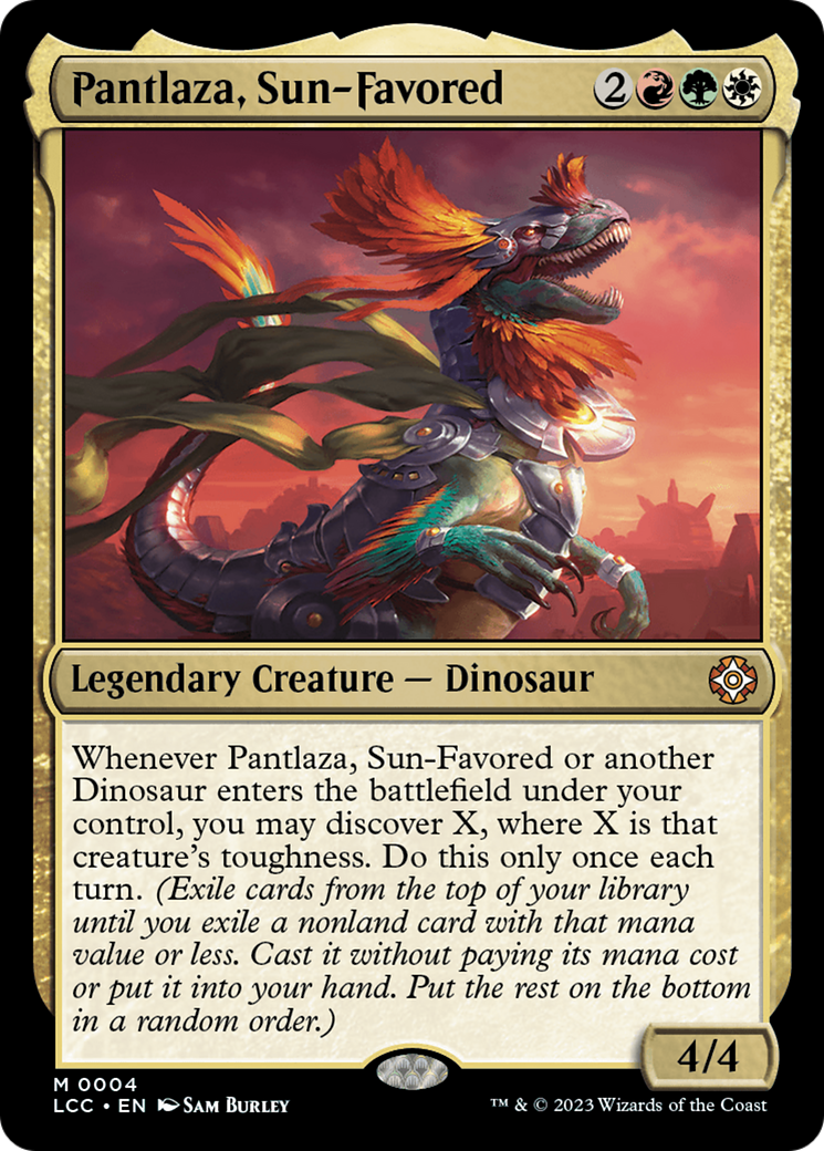 Pantlaza, Sun-Favored Card Image