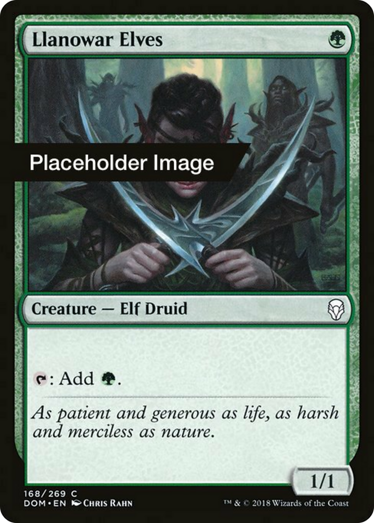 Llanowar Elves Card Image