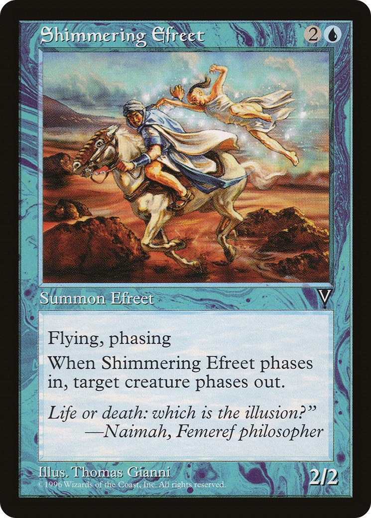 Shimmering Efreet Card Image