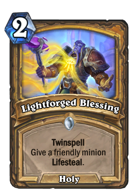 Lightforged Blessing Card Image
