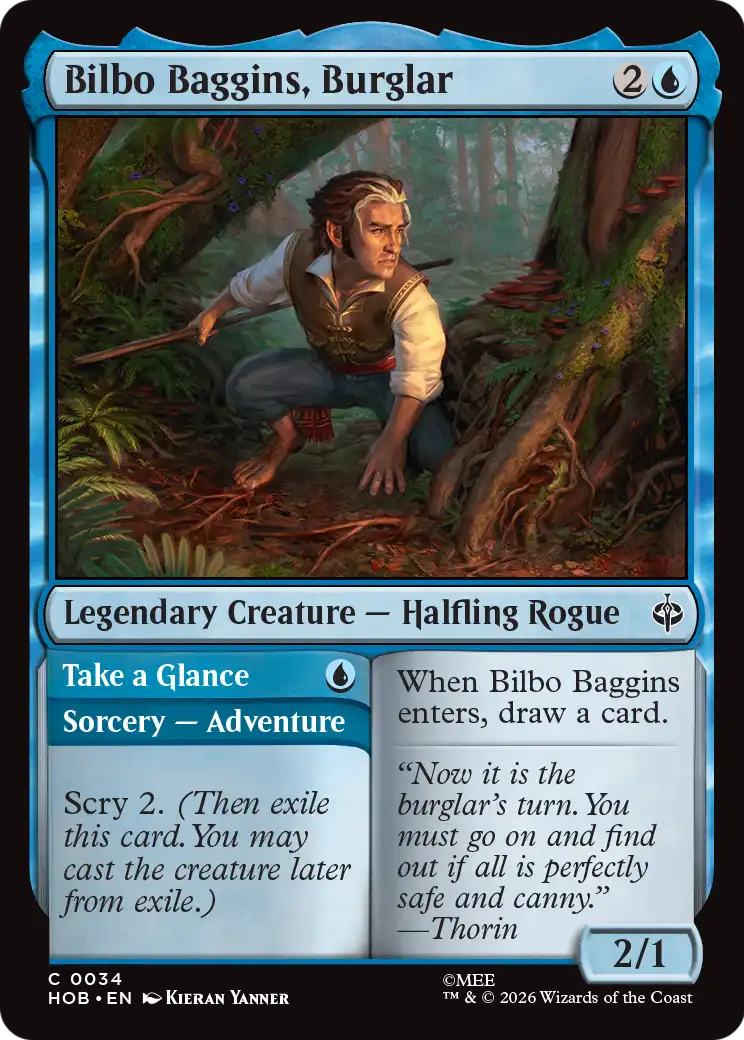 Take a Glance Magic: The Gathering card