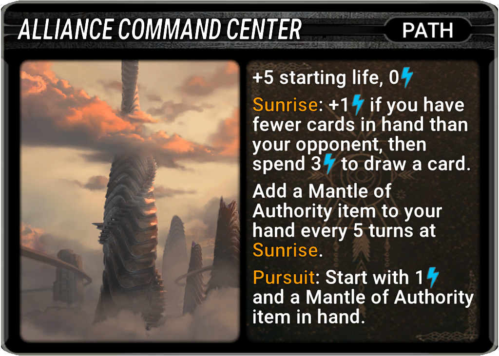 Alliance Command Center Card Image
