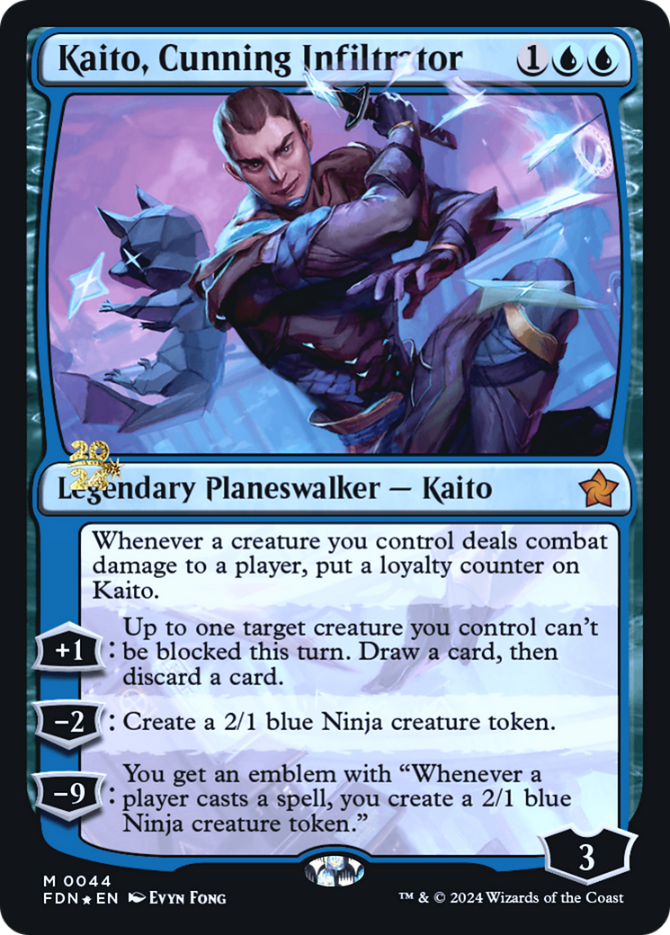 Kaito, Cunning Infiltrator Card Image