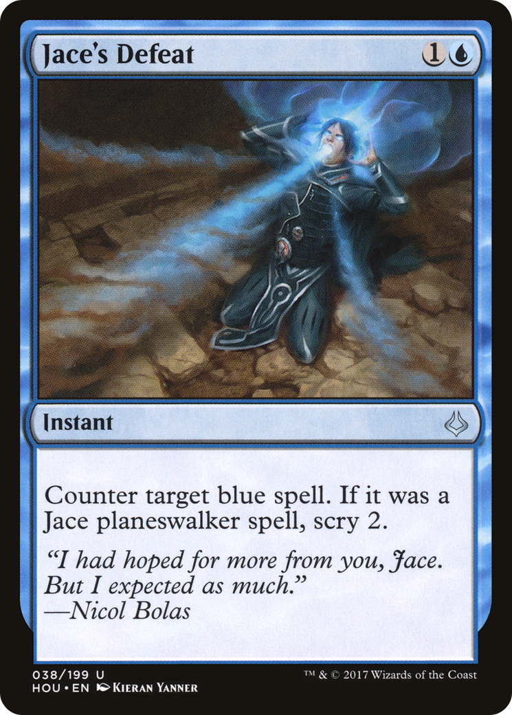 Jace's Defeat Card Image