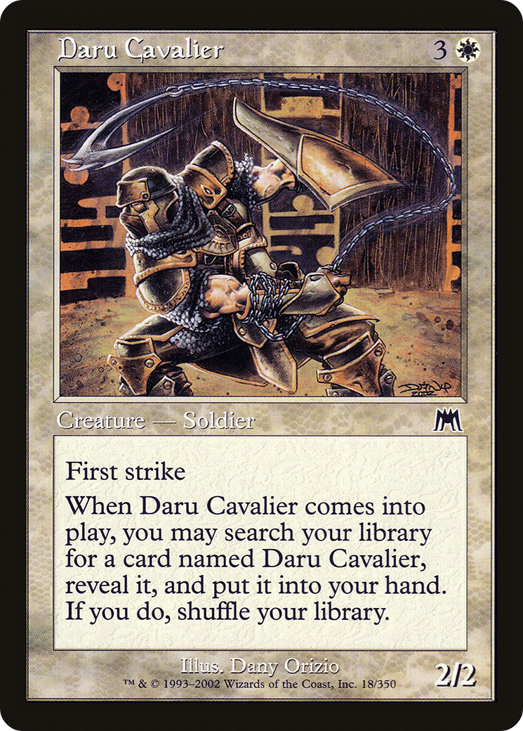 Daru Cavalier Card Image