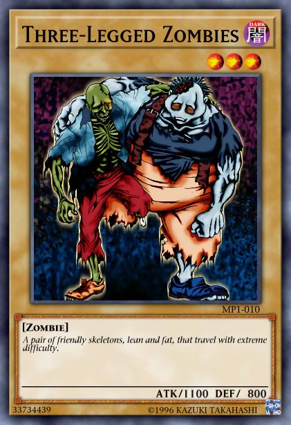 Three-Legged Zombies Card Image