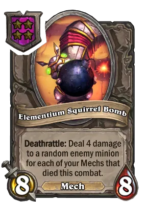 Elementium Squirrel Bomb Card Image