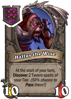 Halfus the Wise Card Image