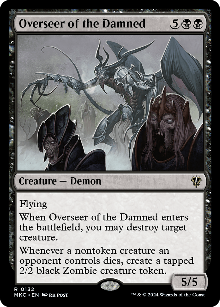 Overseer of the Damned Card Image