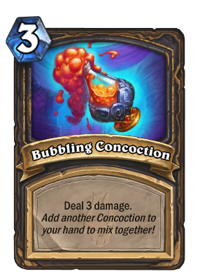 Bubbling Concoction Card Image