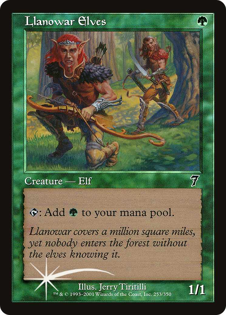 Llanowar Elves Card Image