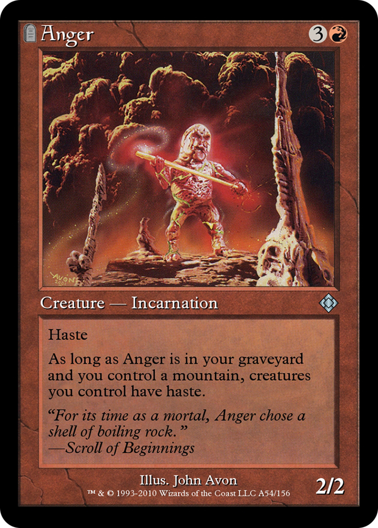 Anger Card Image