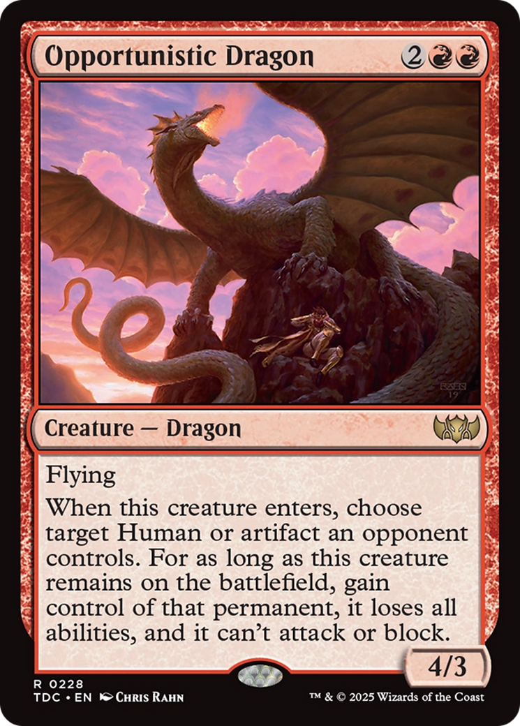 Opportunistic Dragon Card Image